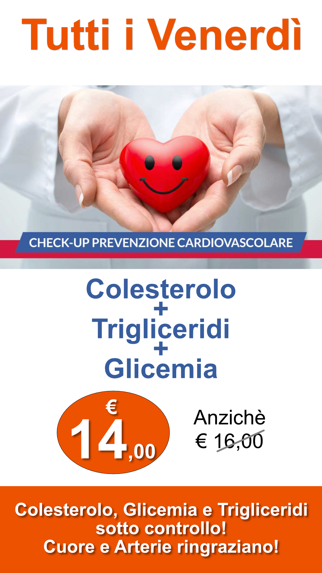 Prevenzione cardiovascolare tutti venerdi